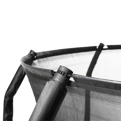 Salta Premium Black Pro trampolin med sikkerhedsnet, Ø260 cm, sort