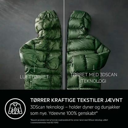 AEG 9000 AbsoluteCare Plus kondenstørretumbler med varmepumpe TR956C95S - 9 kg