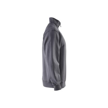 Blåkläder 3365 sweatshirt half-zip, grå