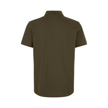 ID 0586 poloshirt, økologisk, oliven