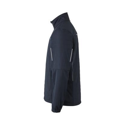 ID 0780 Zip-n-Mix hybridjakke, navy