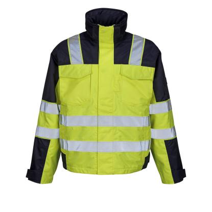 MASCOT SAFE IMAGE Genova vinterjakke, hi-vis gul/marine