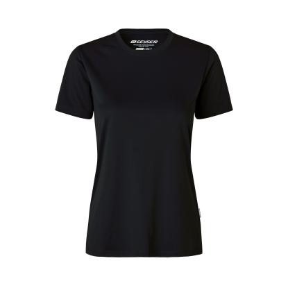 GEYSER G11040 T-shirt, essential, dame, sort