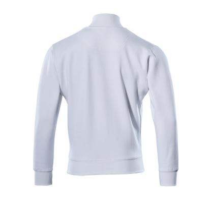 MASCOT CROSSOVER Lavit sweatshirt med lynlås, hvid