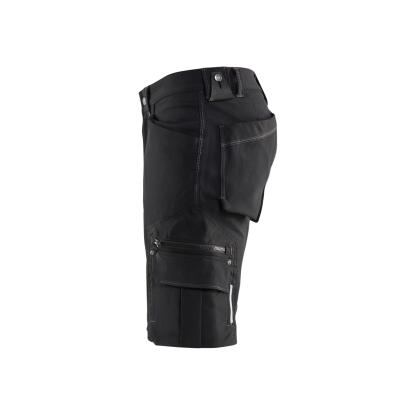 Blåkläder 1987 håndværker shorts 4-vejs stretch x1900, sort
