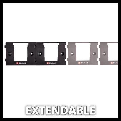Einhell vægholder til PXC-batterier - 2 stk.