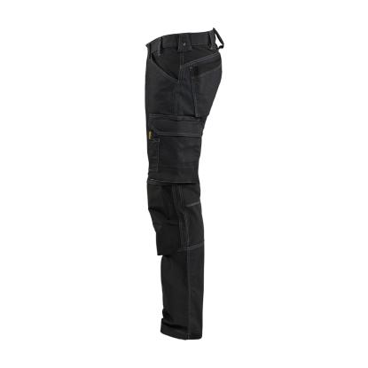 Blåkläder 1751 håndværkerbuks med stretch, sort