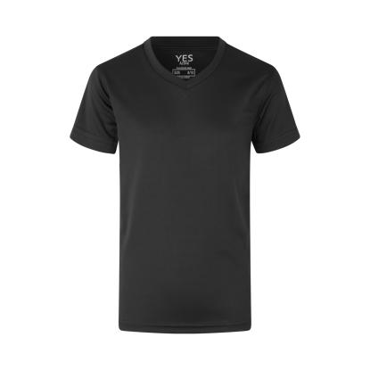 ID 42030 YES Active T-shirt, børn, sort