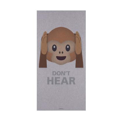 Art Acoustic don't hear abe akustikbillede, 600 x 1200 mm, light grey 