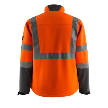 MASCOT SAFE LIGHT Kiama softshell jakke, hi-vis orange/mørk antracit