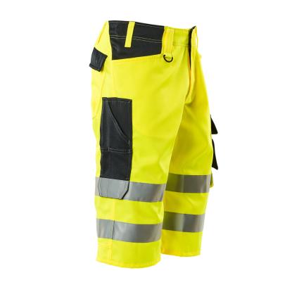 MASCOT SAFE SUPREME Luton arbejdsshorts, hi-vis gul/mørk marine