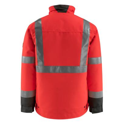 MASCOT SAFE LIGHT Penrith vinterjakke, hi-vis rød/mørk antracit