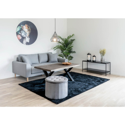 Vita TV-bænk, sort, 100 cm