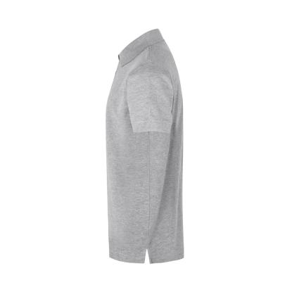 ID 0525 poloshirt med stretch, grå melange