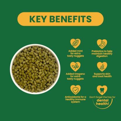 Burgess Excel kaninfoder med oregano til voksne kaniner - 9 kg