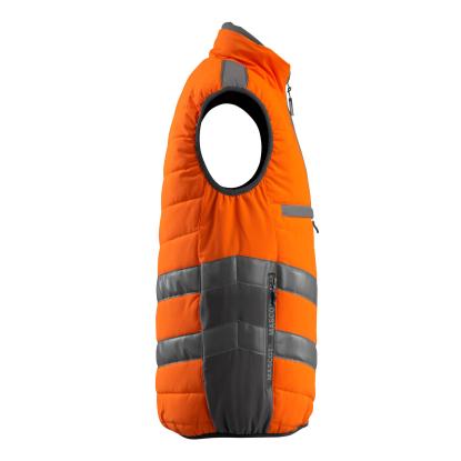 MASCOT SAFE SUPREME Grimsby vintervest, hi-vis orange/mørk antracit