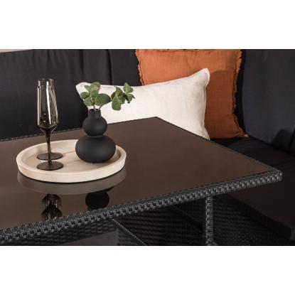 Venture Design Knock hjørnesofasæt, sort