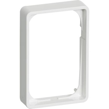 Lauritz Knudsen FUGA Baseline 50 ramme, hvid, 14 mm, 1,5 modul