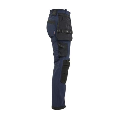 Blåkläder 7121 dame håndværker buks 4-vejs stretch, mørk marineblå/sort