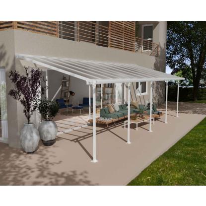 Canopia by Palram Feria terrasseoverdækning, hvid - 26,9 m²