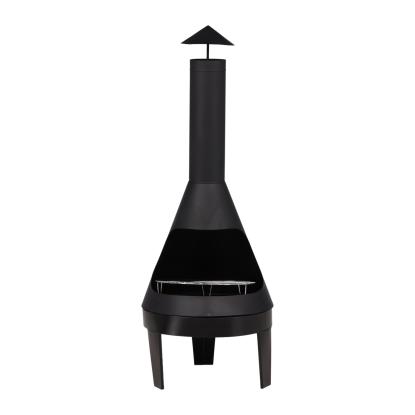Venture Design Marongo havepejs, sort, 152 x Ø55 cm
