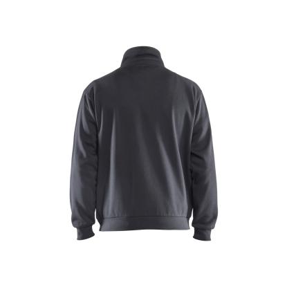 Blåkläder 3587 sweatshirt half zip, mellemgrå