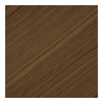 Bundaberg spisebord med to tillægsplader, røget eg, Ø120/120-220 cm