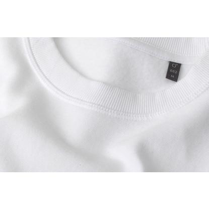 ID 0682 sweatshirt, økologisk, hvid