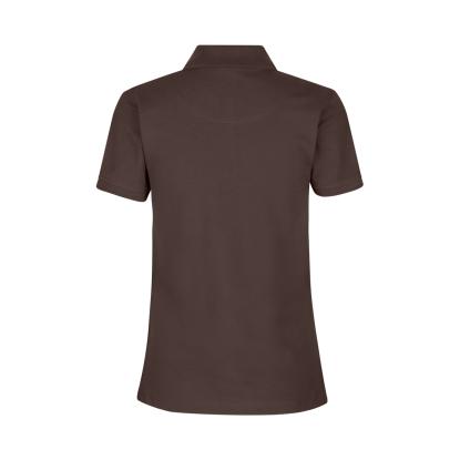 ID 0527 poloshirt med stretch, dame, mocca
