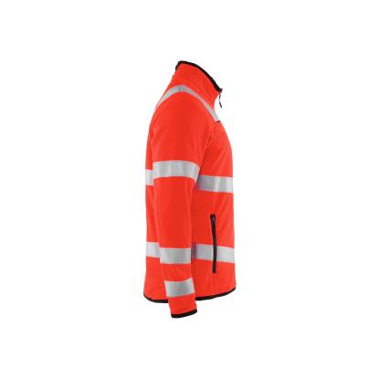 Blåkläder 4941 high vis microfleece jakke, hi-vis rød