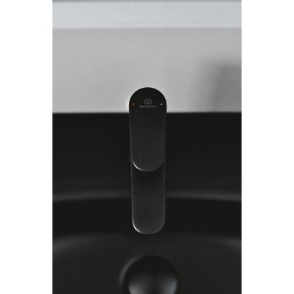 Ideal Standard Cerafine O håndvaskarmatur med bundventil, mat sort