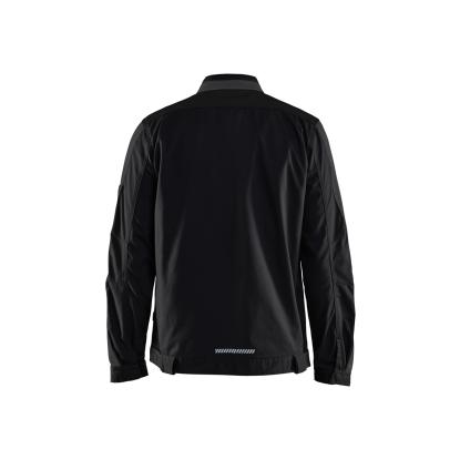 Blåkläder 4444 industri jakke stretch, sort/mørk grå
