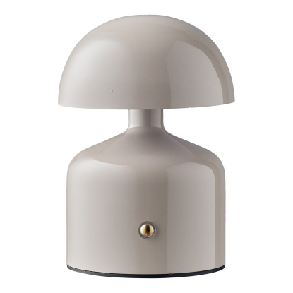 Aulla LED bordlampe, genopladelig, H13,5 cm, grå