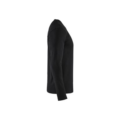 Blåkläder 3314 t-shirt lang ærme, sort