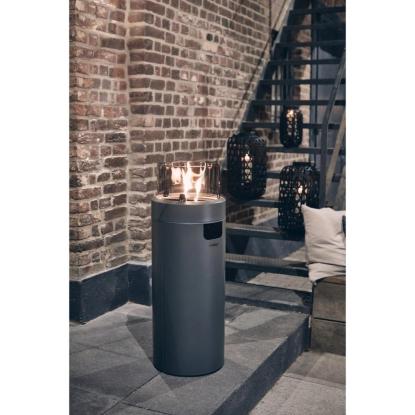 Enders Nova LED gasfakkel med flamme, grå - 2 kW