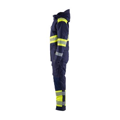 Blåkläder 6720 high vis vinter kedeldragt, marineblå/hi-vis gul