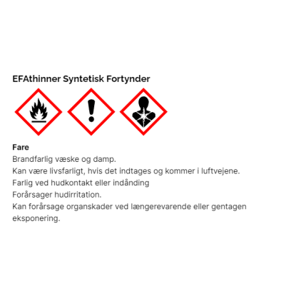 EFAthinner syntetisk fortynder