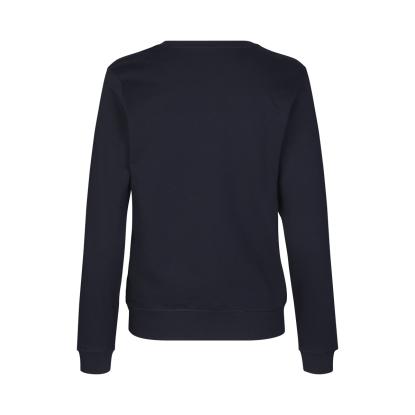 ID 0683 sweatshirt, økologisk, dame, navy
