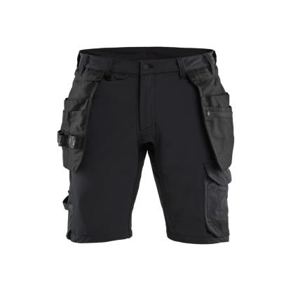 Blåkläder 1702 håndværker shorts 4-vejs stretch, sort