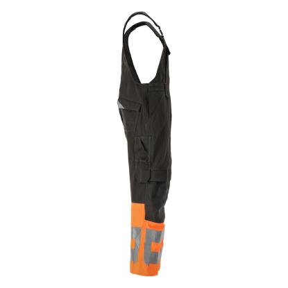 MASCOT SAFE SUPREME Sunderland overall med knælommer, mørk antracit/hi-vis orange
