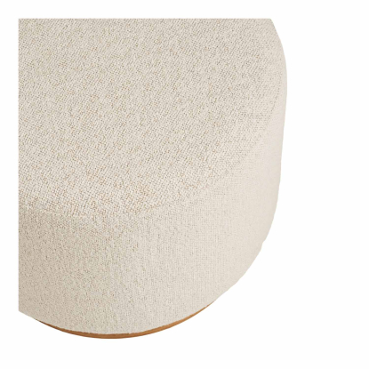 Daisy puf, sand, Ø50 cm