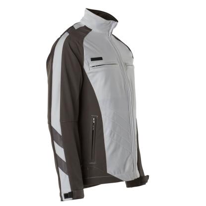 MASCOT UNIQUE Dresden softshell jakke, hvid/mørk antracit