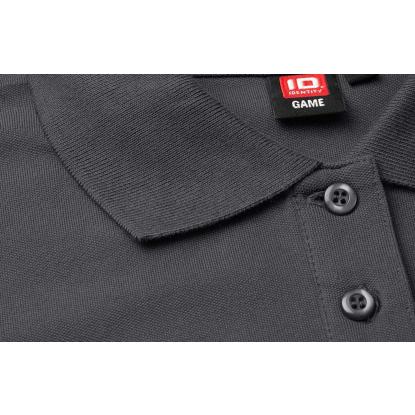 ID 0527 poloshirt med stretch, dame, koks grå