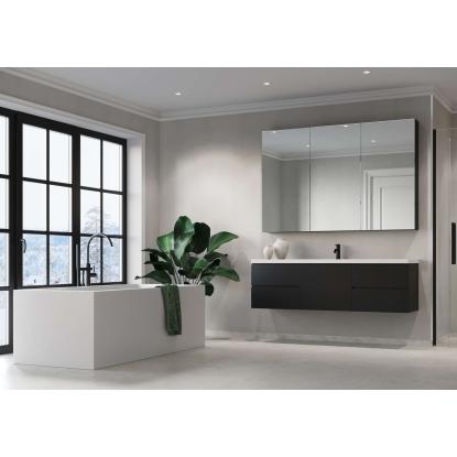 Fibo Cement vådrumspanel, 10 x 600 x 2400 mm, grey cement silk