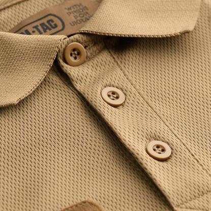 M-TAC Elite Tactical Coolmax poloshirt, coyote