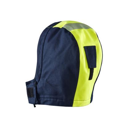Blåkläder 2167 multinorm hætte foret inherent, marineblå/hi-vis gul