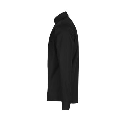 Seven Seas SS7 Poplin skjorte, modern, sort