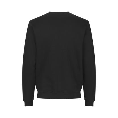 ID 0682 sweatshirt, økologisk, sort