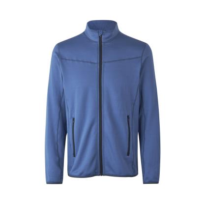 ID 0840 cardigan med stretch, komfort, stormy blue