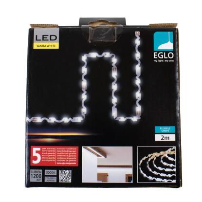 EGLO flexible stripe LED bånd 10,8W 3000K 1200LM hvid